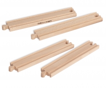 Eichhorn Bahn, lange gerade Schienen