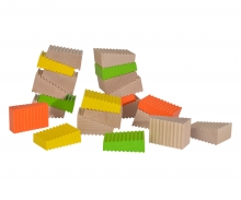 Eichhorn Wooden Blocks Shape