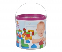 Eichhorn Coloured Wooden Blocks Baby