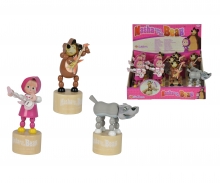 Masha Waggle Figure, 3-ass.