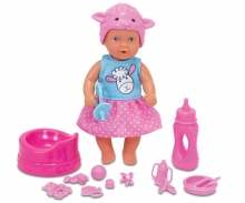 simba Mini New Born Baby Tierfreunde, 2-sort.