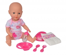 simba New Born Baby Baby mit Zubehör