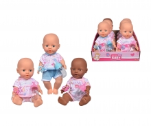 simba New Born Baby Vinylbaby, 3-sort.