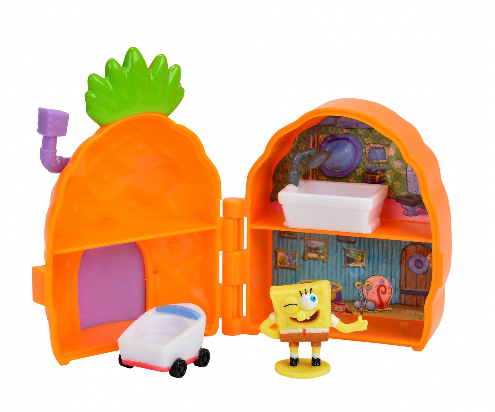 SpongeBob Mini Playset 3 asst. SpongeBob Brands & Prodotti www