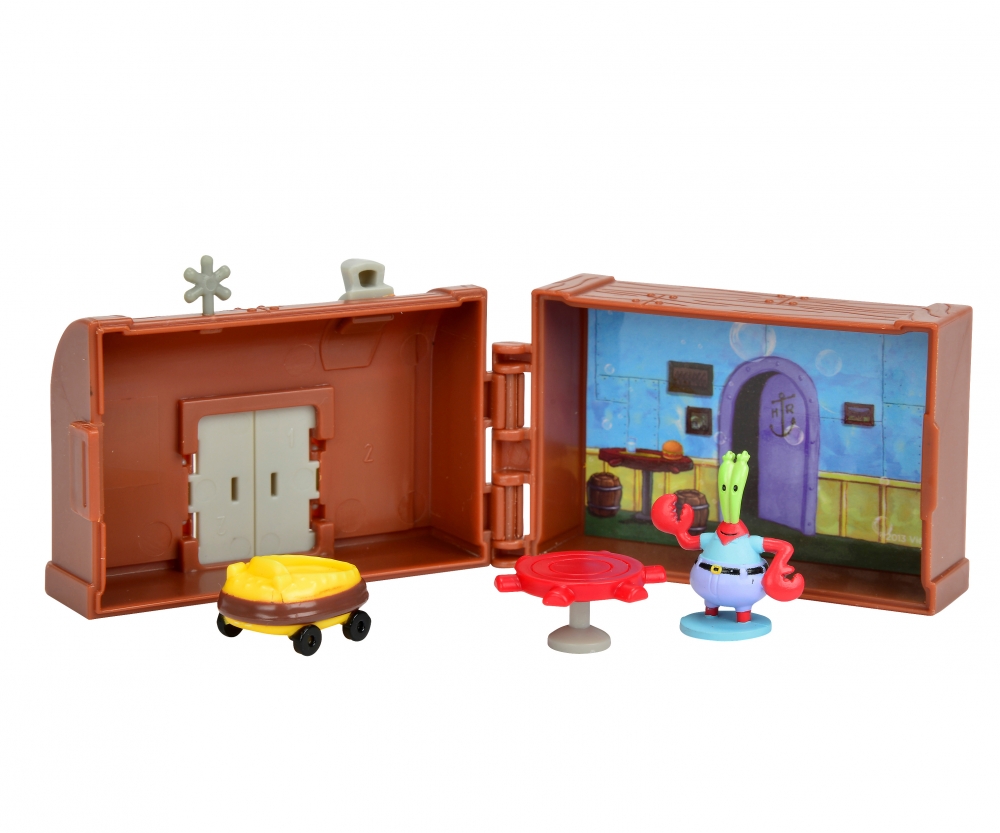 SpongeBob Mini Playset 3 asst. SpongeBob Brands & Prodotti www