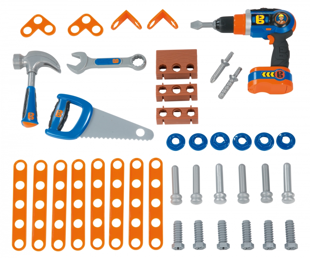 Bob The Builder My First Tool Workbench and Drill Kids Toy Playset Inc