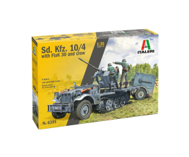1:35 Sd. Kfz. 10/4 mit FLAK 30 und Crew