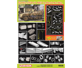 1:35 Sd.Kfz.250/5 NEU le.Beob.Wg.