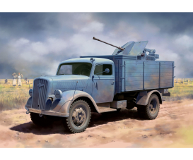 1:35 German3t 4x2CargoTruck w/2cm FlaK38
