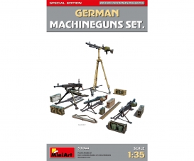 1:35 Dt. MGs m. Zubehör-Set Spec.Ed.