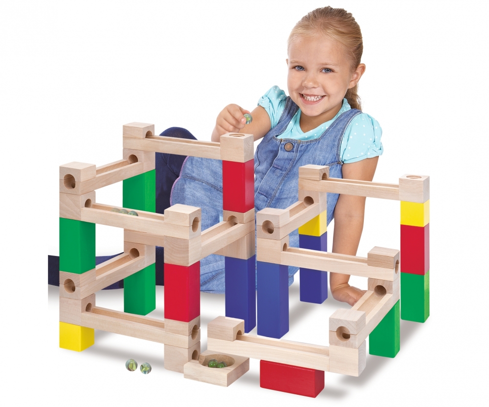 Eichhorn Large Wooden Ball Track - Motor skills - Activity - Products ...
