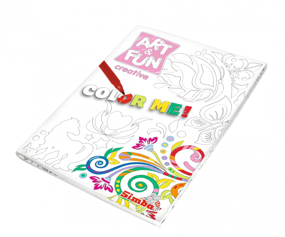 Art&Fun Color me cahier de coloriage pour filles  Dessin  Art & Fun