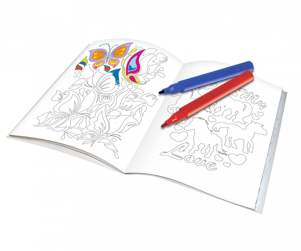 Art&Fun Color me cahier de coloriage pour filles