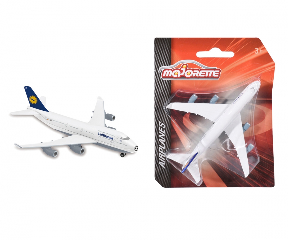 Majorette Airplanes Boeing 747 Lufthansa Airport