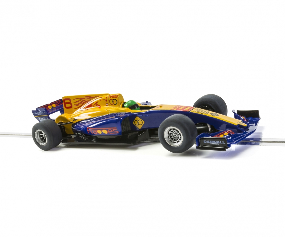 1:32 2017 Formula One Car - Blue - Slot Cars Super ...