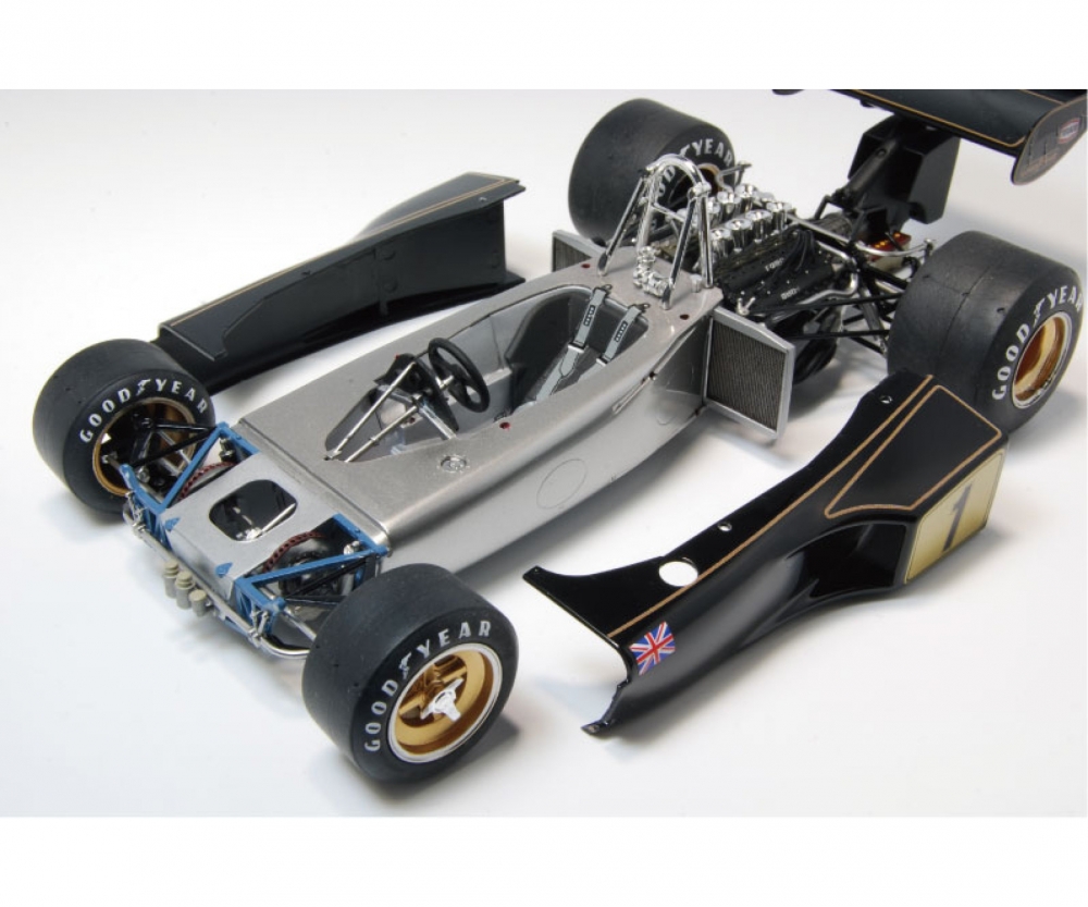 120 Team Lotus Type 72E 1973 EBBRO 120 EBBRO Plastic Kits Plastic