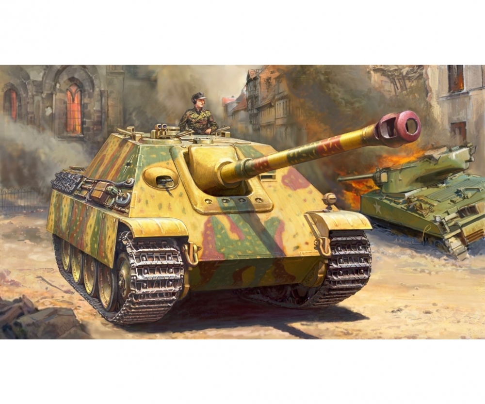 1:72 Jagdpanther Sd.Kfz. 173 - Other Kits - Plastic Kits - Zvezda ...