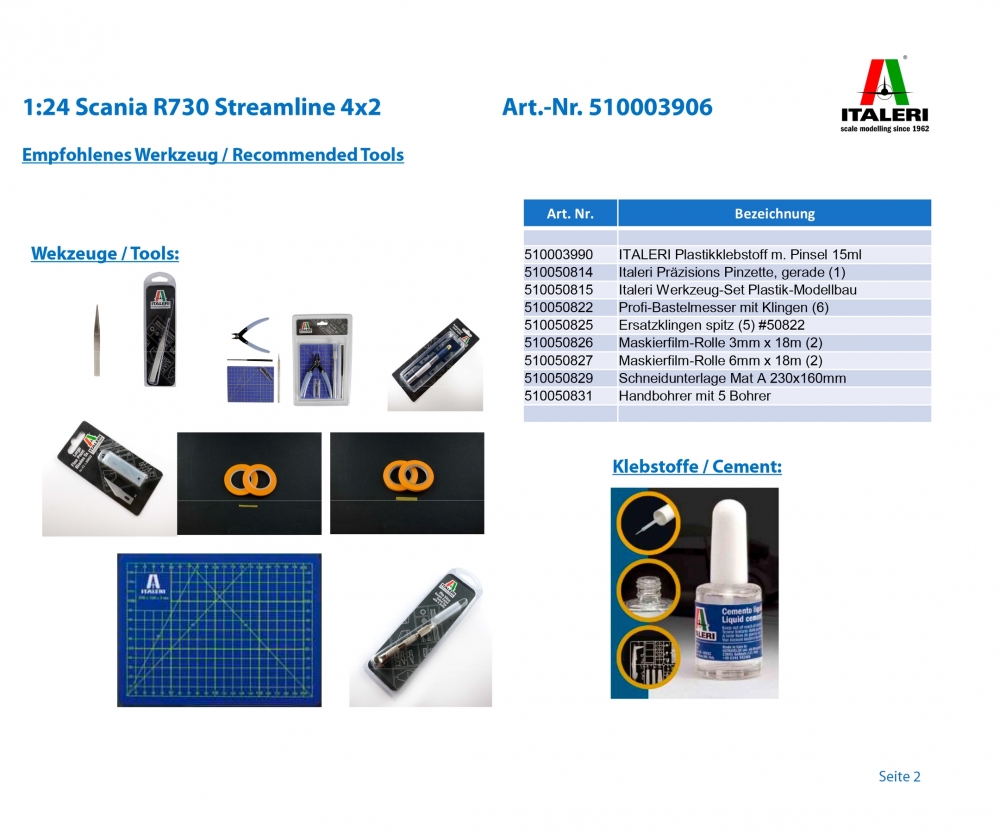 1:24 Scania R730 Streamline 4x2 - Truck/Trailers ...