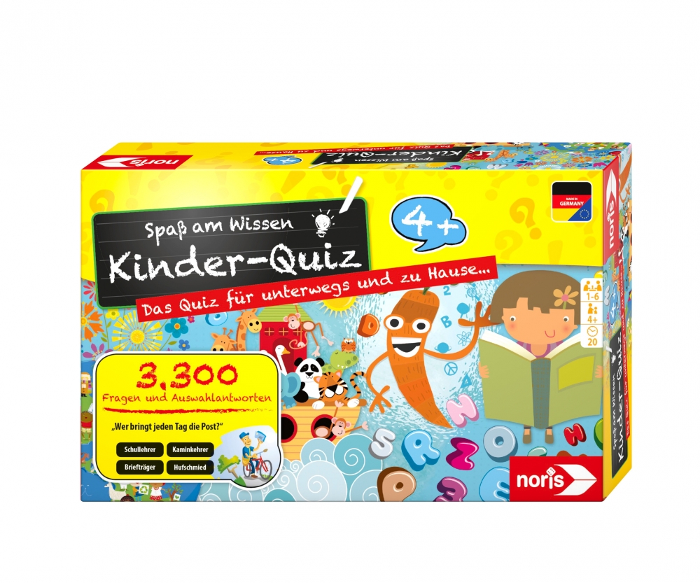 Kinder Quiz 4+ - Lernspiele - Spiele - shop.noris-spiele.de