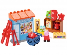 Simba 800057072-Peppa Pig-Peppa Wutz train stop