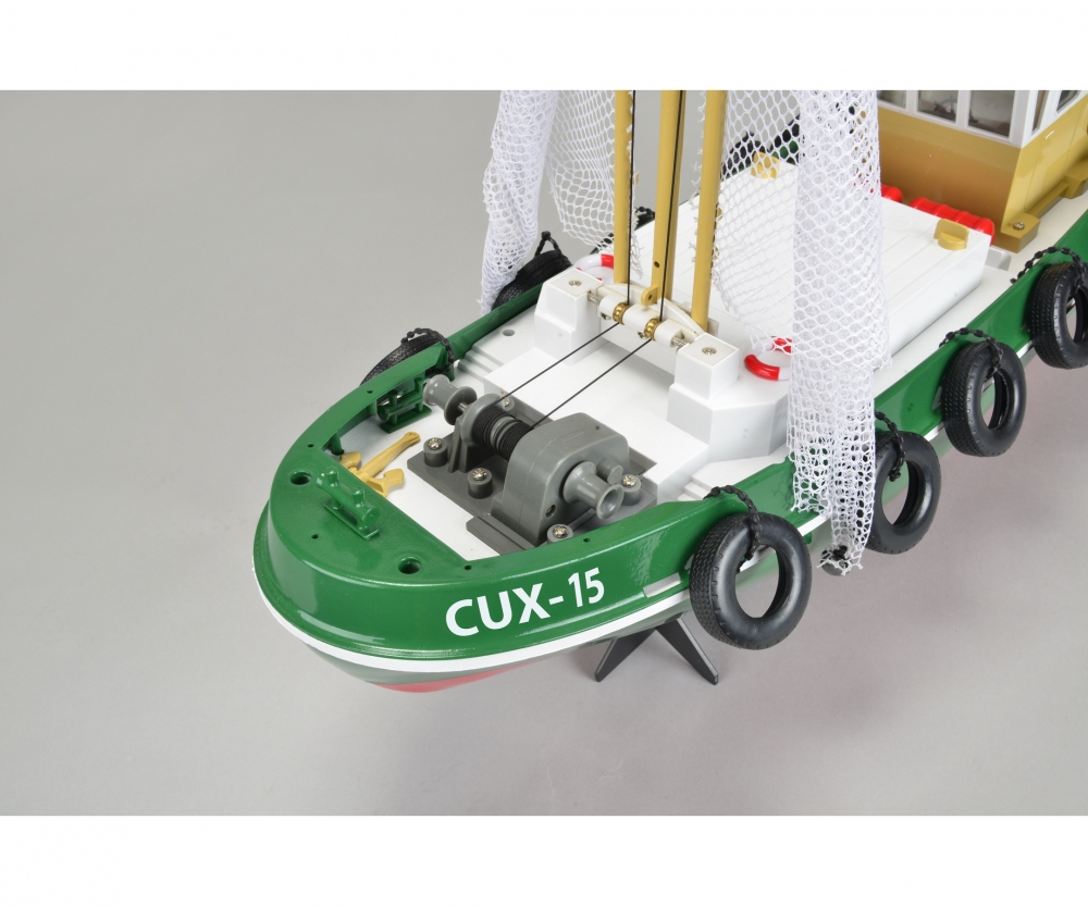 rc fishing boat cux-15 2.4g 100% rtr - boat-models - rc