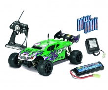 X-18 Truggy brushed 100% RTR 27MHz FM carson X-18 Truggy brushed 100% RTR 27MHz FM