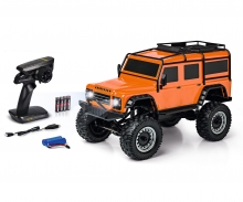 1:8 Land Rover Defender 100% RTR orange carson 1:8 Land Rover Defender 100% RTR orange
