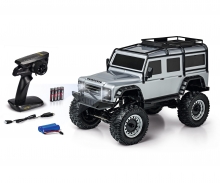 1:8 Land Rover Defender 100% RTR silver carson 1:8 Land Rover Defender 100% RTR silver