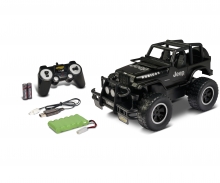 carson 1:12 Jeep Wrangl.2.4G 100%RTR matt schwarz