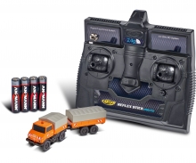1:87 MB Unimog U406 w. trailer 100% RTR carson 1:87 MB Unimog U406 w. trailer 100% RTR