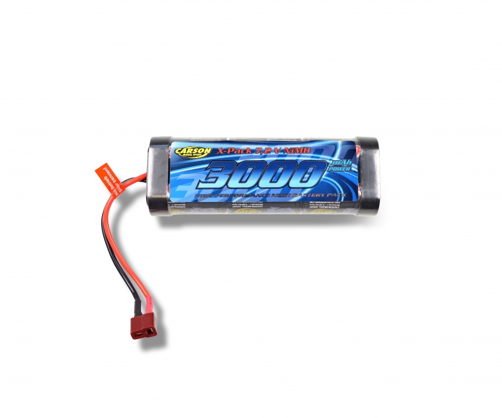 72v3000mah Nimh Race Battery T Plug Rechargeable Batteries Batteries Accessories Carson 4061