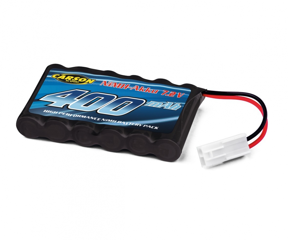 Carson 500608175 NIMH 4,8 V/400 mAh Batterie de Rechange pour véhicules RC 