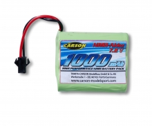 carson NiMH Battery Pack, RC accessory, 7.2V 1000mAh