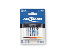carson AA Battery Set, 1.2V 2100mAh, 4 rechargeable cells