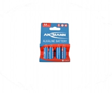 carson AA Alkaline Battery Set, 4-pack cells 1.5V