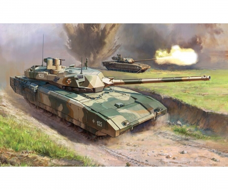 revell russian t-armata main battle tank