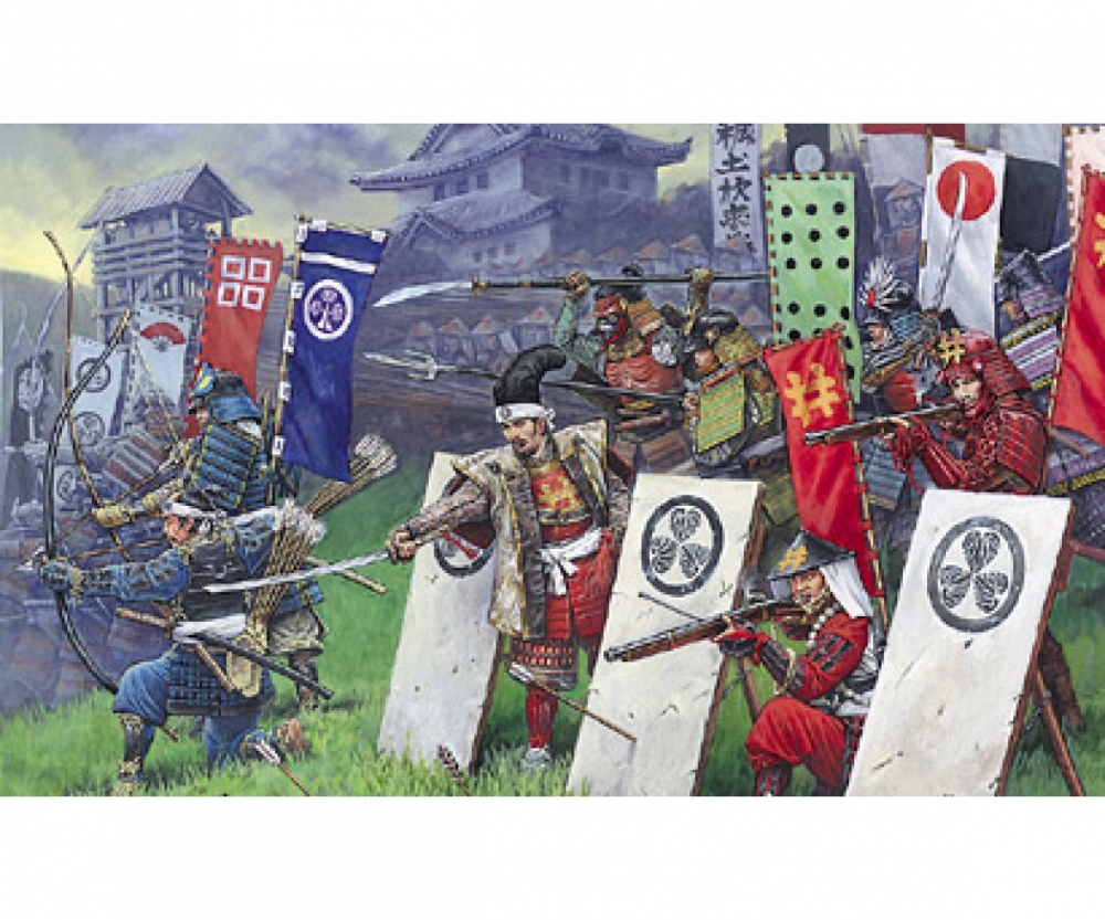Zvezda 500788017-1:72 Samuray Warriors-Infantry