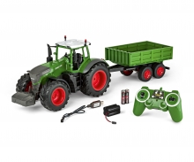 1:16 RC Traktor mit Anhänger 100% RTR carson 1:16 RC Traktor mit Anhänger 100% RTR