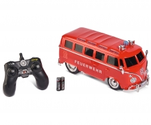 1:14 VW T1 Samba Bus Feuerwehr 100% RTR carson 1:14 VW T1 Samba Bus Feuerwehr 100% RTR