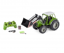 carson 1:16 RC Tractor w. front loader, RC tractor