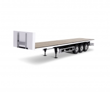 1:14 3-axle flatbed trailer III Steel carson 1:14 3-axle flatbed trailer III Steel