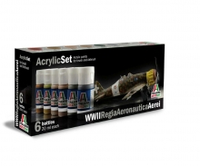 Acryl Set WWII Aerei Regia Aeronautica carson Acryl Set WWII Aerei Regia Aeronautica