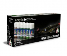 Acryl Set WWII USAAC Aircraft carson Acryl Set WWII USAAC Aircraft