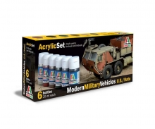 Acryl Set Moderne Militärfahrzeuge carson Acryl Set Moderne Militärfahrzeuge