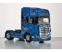 carson 1:24 SCANIA R620 Blue Shark