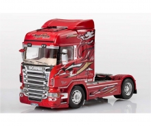 carson 1:24 SCANIA R560 V8 Highline Red Griffin