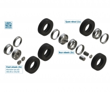 carson 1:24 European Tractors TYRES and RIMS