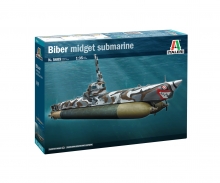 carson Italeri Biber Midget Submarine Model Kit 1:35