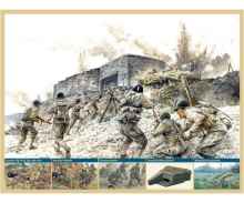 carson 1:72 Küsten-Bunker Angriff