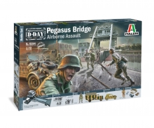 carson Pegasus Bridge 1:72 Battle Set Model Kit